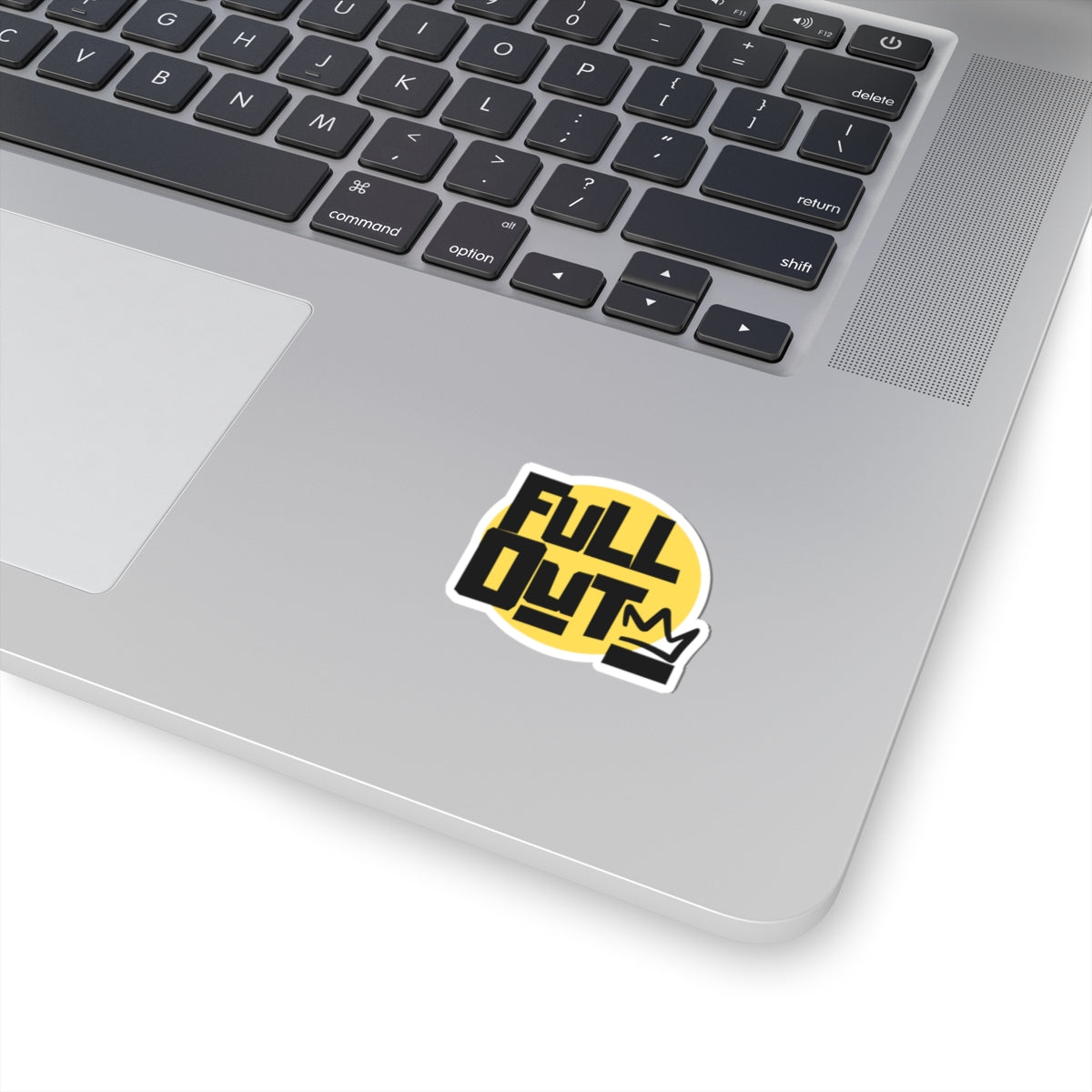 "Full Out" Kiss-Cut Sticker – Bold Streetwear-Inspired Dance Graphic – Urban Dance-Themed Vinyl Sticker for Laptops, Journals & Water Bottles