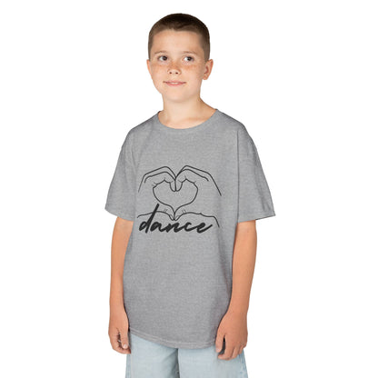 "Dance" Heart Hands Youth Short Sleeve Tee – Heart Hands Graphic Dance Lover T-Shirt