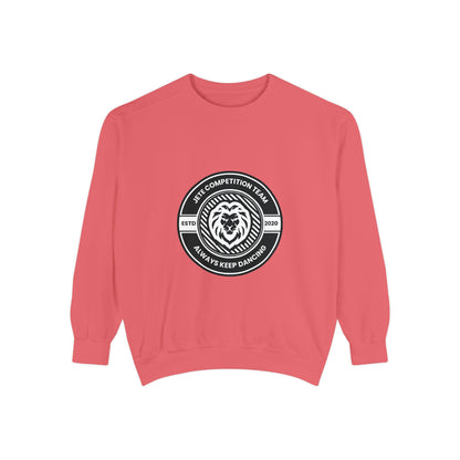 "Jeté Competition Team – Always Keep Dancing" Unisex Lightweight Crewneck Sweatshirt – Collegiate-Inspired Dance Team Pullover for Dancers & Studio Spirit Wear