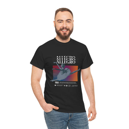 "Allegro" Ballet Definition Tee – Unisex Heavy Cotton T-Shirt with Ballet Streetwear Graphic