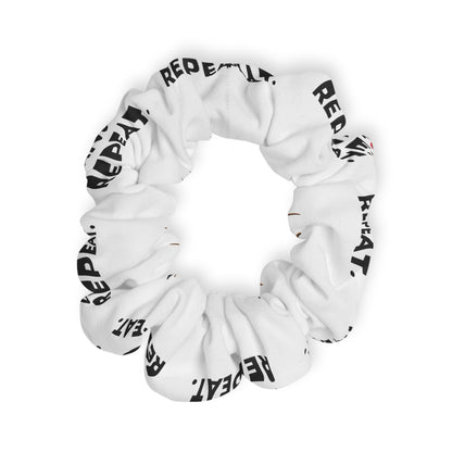 “Eat Sleep Dance Repeat” Scrunchie – Hip-Hop Dance Hair Accessory with Bold B-Boy Graphic