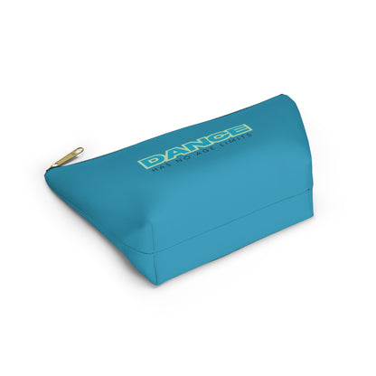 "Dance Has No Age Limits" Makeup Bag – Bold Text-Based Dance Graphic – Inspirational Dance-Themed Zipper Pouch for Cosmetics, Accessories & Gifts