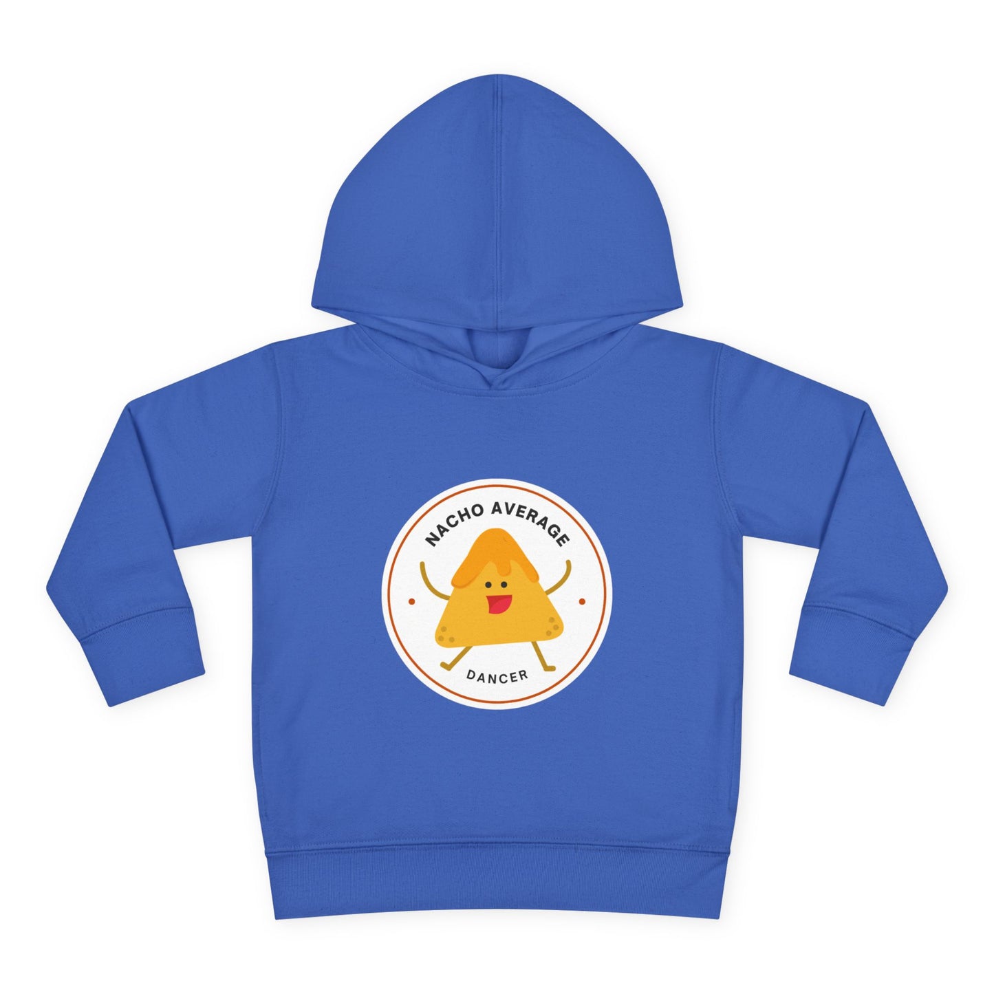 "Nacho Average Dancer" Pullover Fleece Sweatshirt with Cute Nacho Graphic | Funny Dance Gift for Kids - Toddler Dance Hoodie