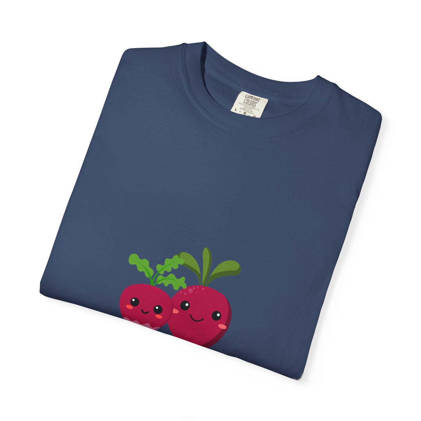 "Turnip the Beet" Unisex Garment-Dyed T-Shirt – Cute Veggie Dance Pun Graphic Tee – Funny Foodie Shirt for Dancers & Music Lovers