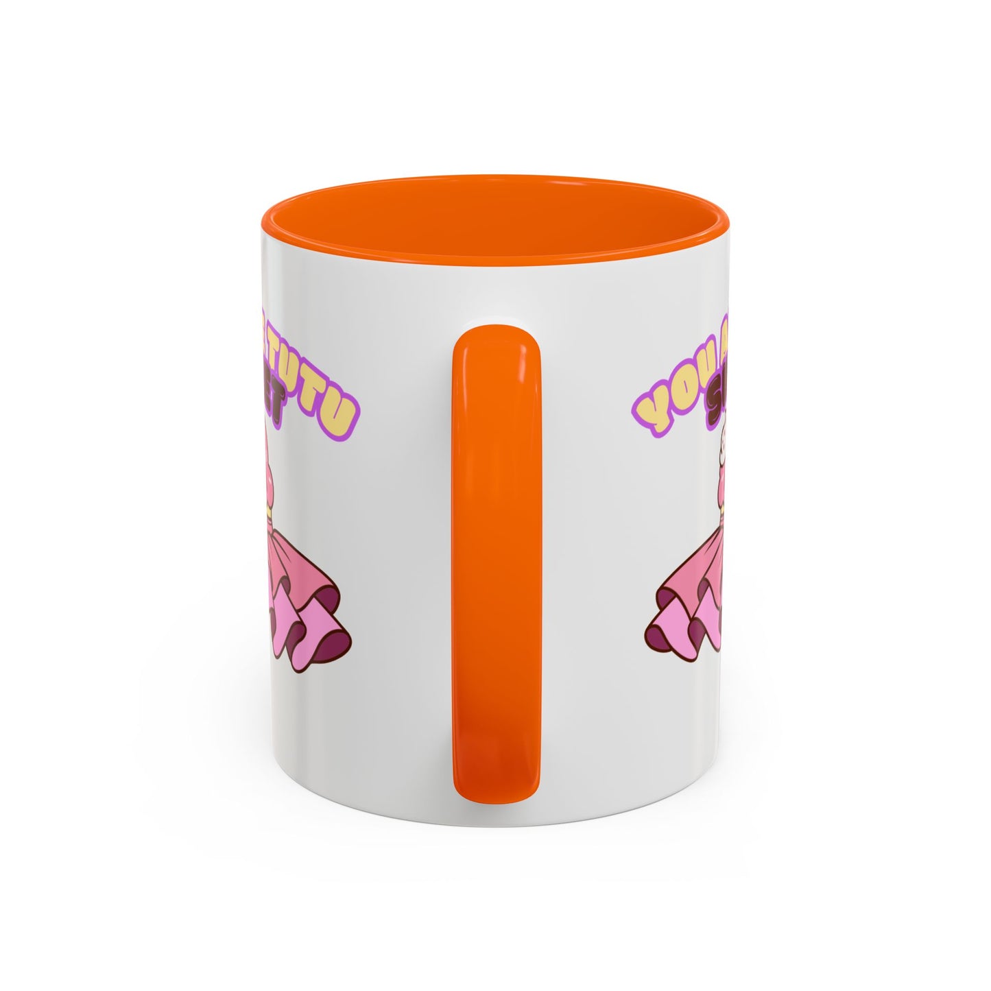 "You Are Tutu Sweet" Accent Coffee Mug – Cute Ballet Pun with Kawaii Ceramic Mug for Dancers and Dance Lovers