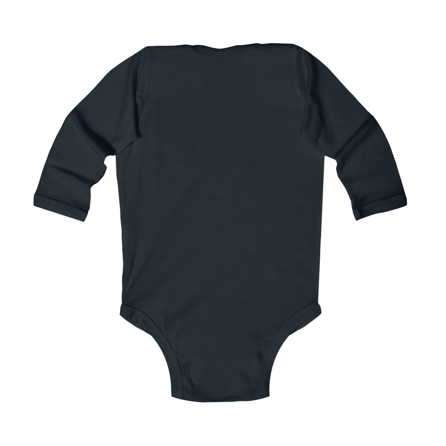 "Boogie, Hustle, Groove - Dancing" Infant Long Sleeve Bodysuit | Retro Dance Baby Onesie for Future Dancers