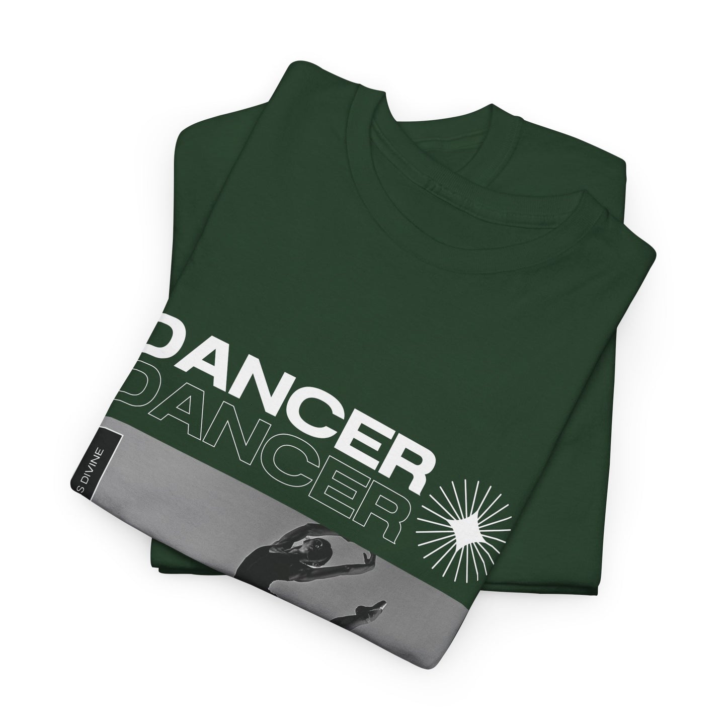 “Dancer” Mottos Streetwear Tee – Unisex Heavy Cotton Dance T-Shirt with Bold Graphic