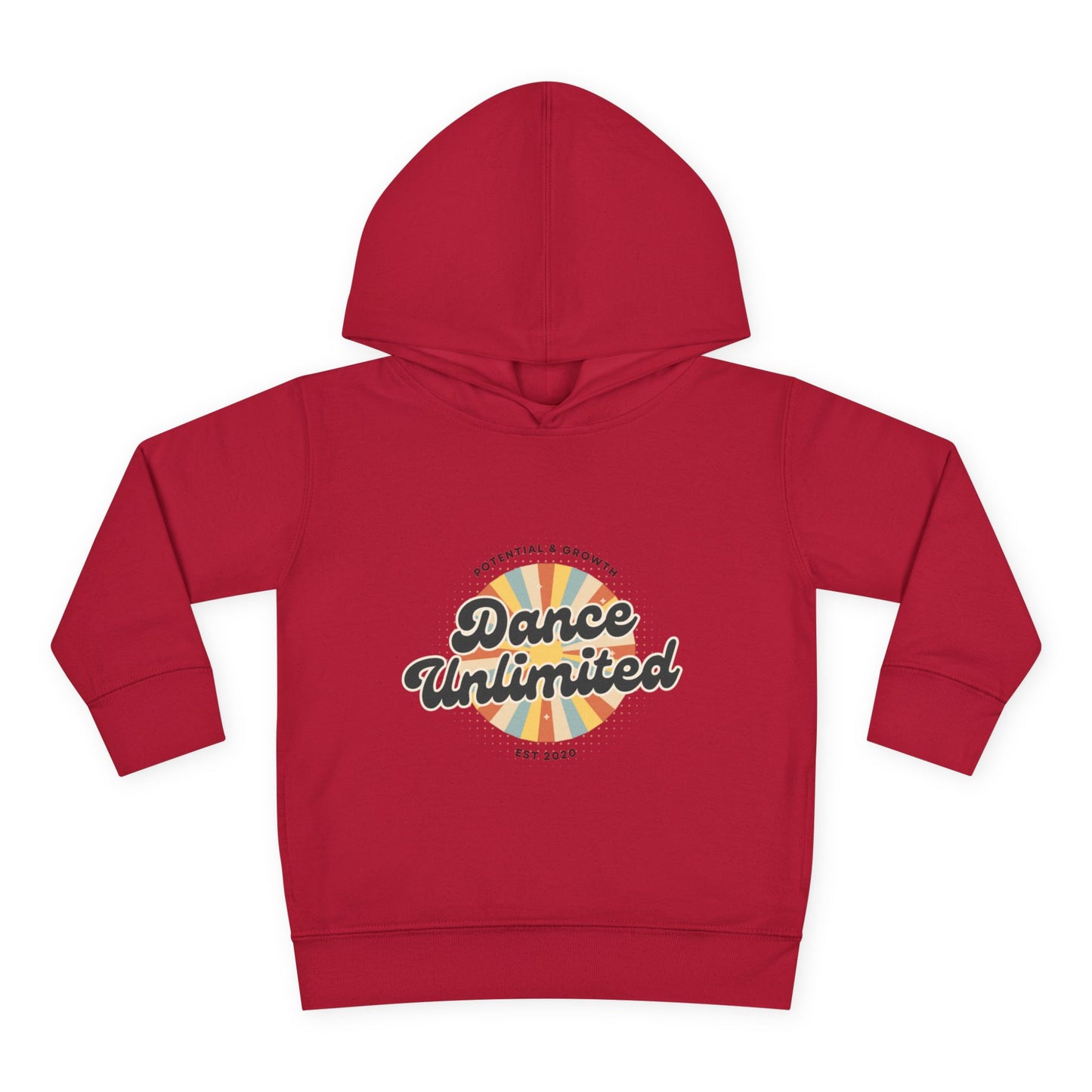 “Dance Unlimited - Potential & Growth” Toddler Fleece Hoodie – Retro Dance Graphic Sweatshirt