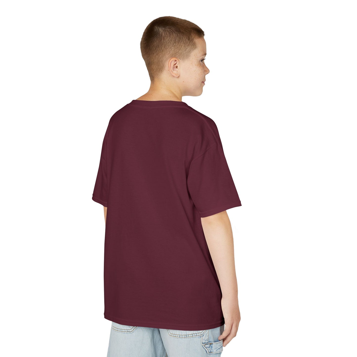 “From the Top and 5, 6, 7, 8” Youth Short Sleeve Tee – Retro Graphic Dance Shirt for Kids and Young Performers