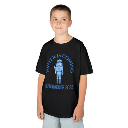 “Winter Is Coming Nutcracker 2025” YOUTH T-shirt | Holiday Dance Tee for Ballet Dancers