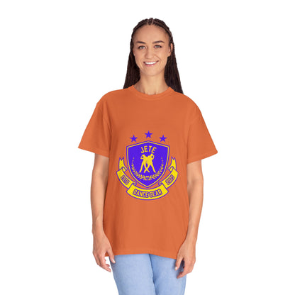 "Jeté Dance Gear" Unisex Garment-Dyed T-Shirt – Collegiate-Style Graphic Tee – Dance Apparel for Dancers & Performers