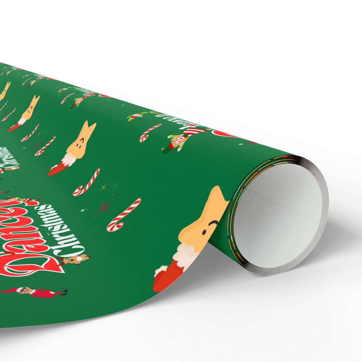 “Have a Dancey Christmas” Wrapping Paper – Festive Holiday Dance Gift Wrap with Ballet & Dance-Themed Design, Perfect for Dancers and Studios