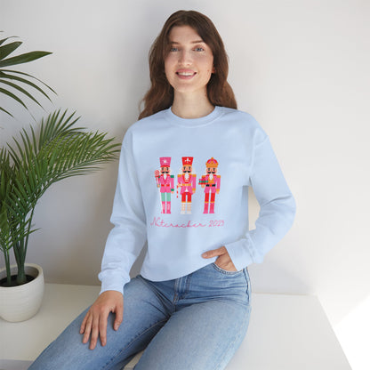“Nutcracker 2025” ADULT Sweatshirt – Unisex Heavy Blend Crewneck | Ballet Holiday Dance Sweatshirt for Dancers