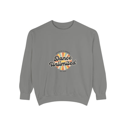 "Dance Unlimited – Potential & Growth" Unisex Lightweight Crewneck Sweatshirt – Retro-Inspired Motivational Dance Pullover for Performers & Creatives