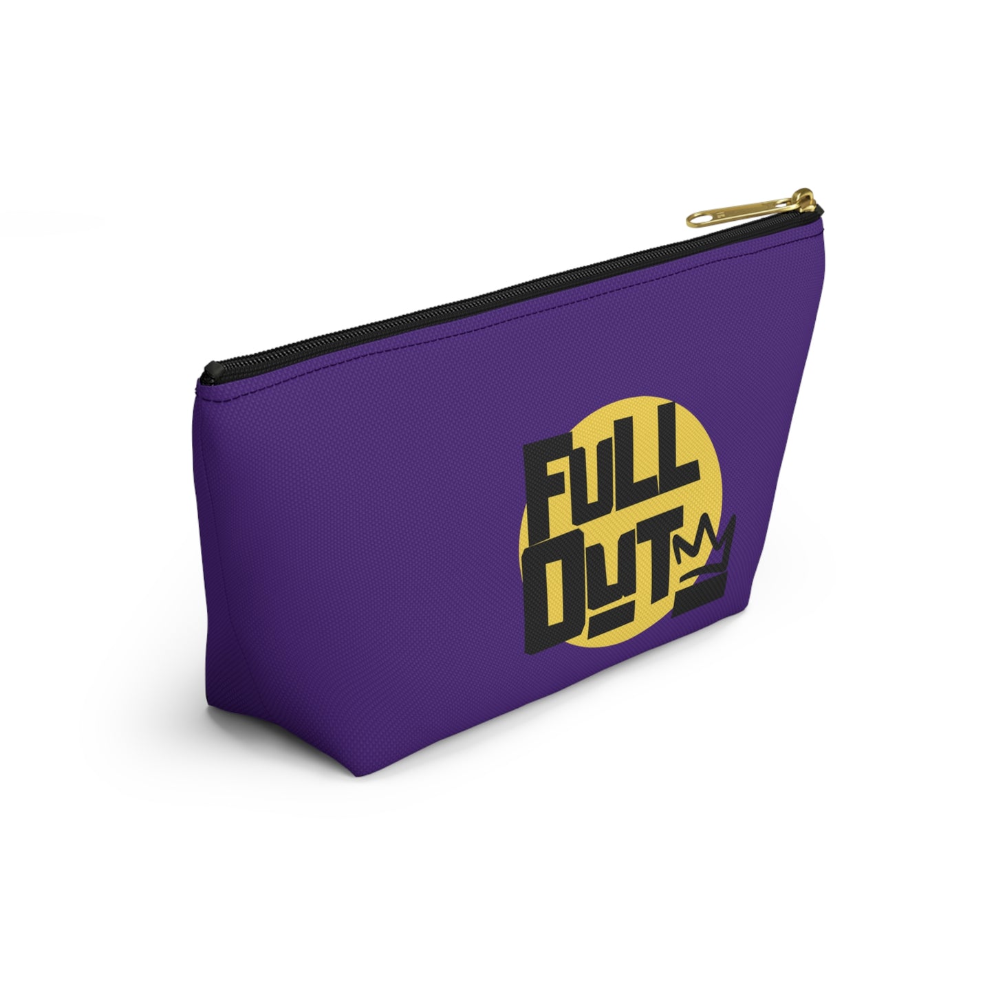 "Full Out" Makeup Bag – Streetwear-Inspired Dance Graphic – Bold Dance-Themed Zipper Pouch for Cosmetics, Accessories & Travel Essentials
