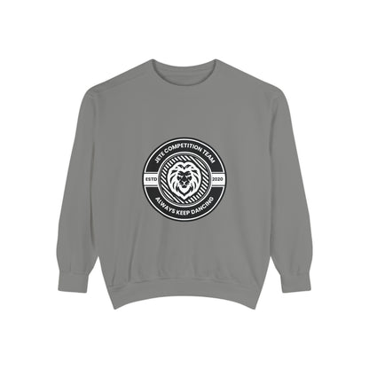 "Jeté Competition Team – Always Keep Dancing" Unisex Lightweight Crewneck Sweatshirt – Collegiate-Inspired Dance Team Pullover for Dancers & Studio Spirit Wear