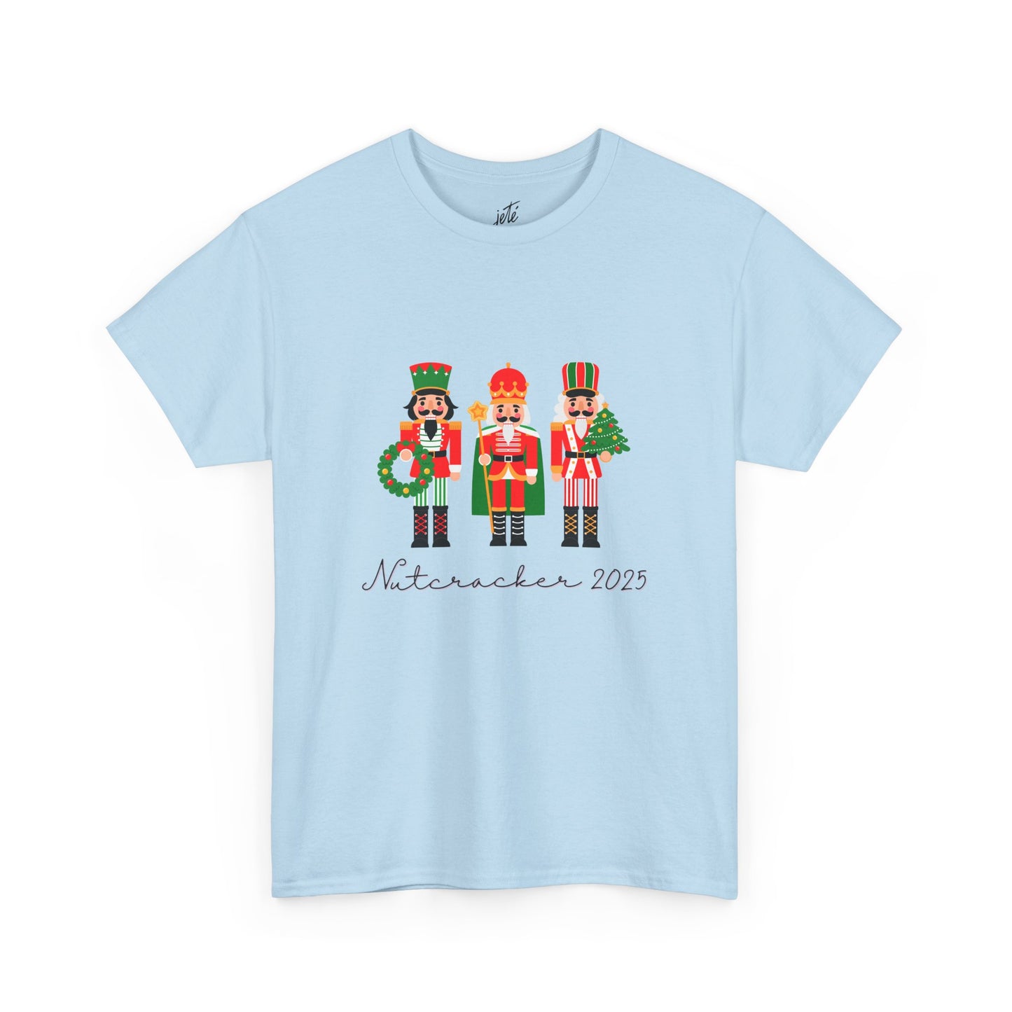 “Nutcracker 2025”  ADULT T-shirt – Unisex Heavy Blend Cotton Tee | Ballet Holiday Dance T-shirt for Dancers