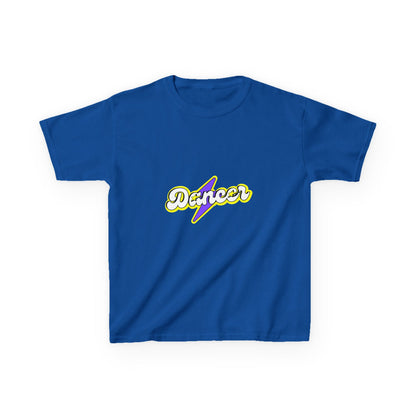 "Dancer" Youth Short Sleeve Tee – Superhero-Inspired Graphic Dance Shirt for Kids and Young Performers