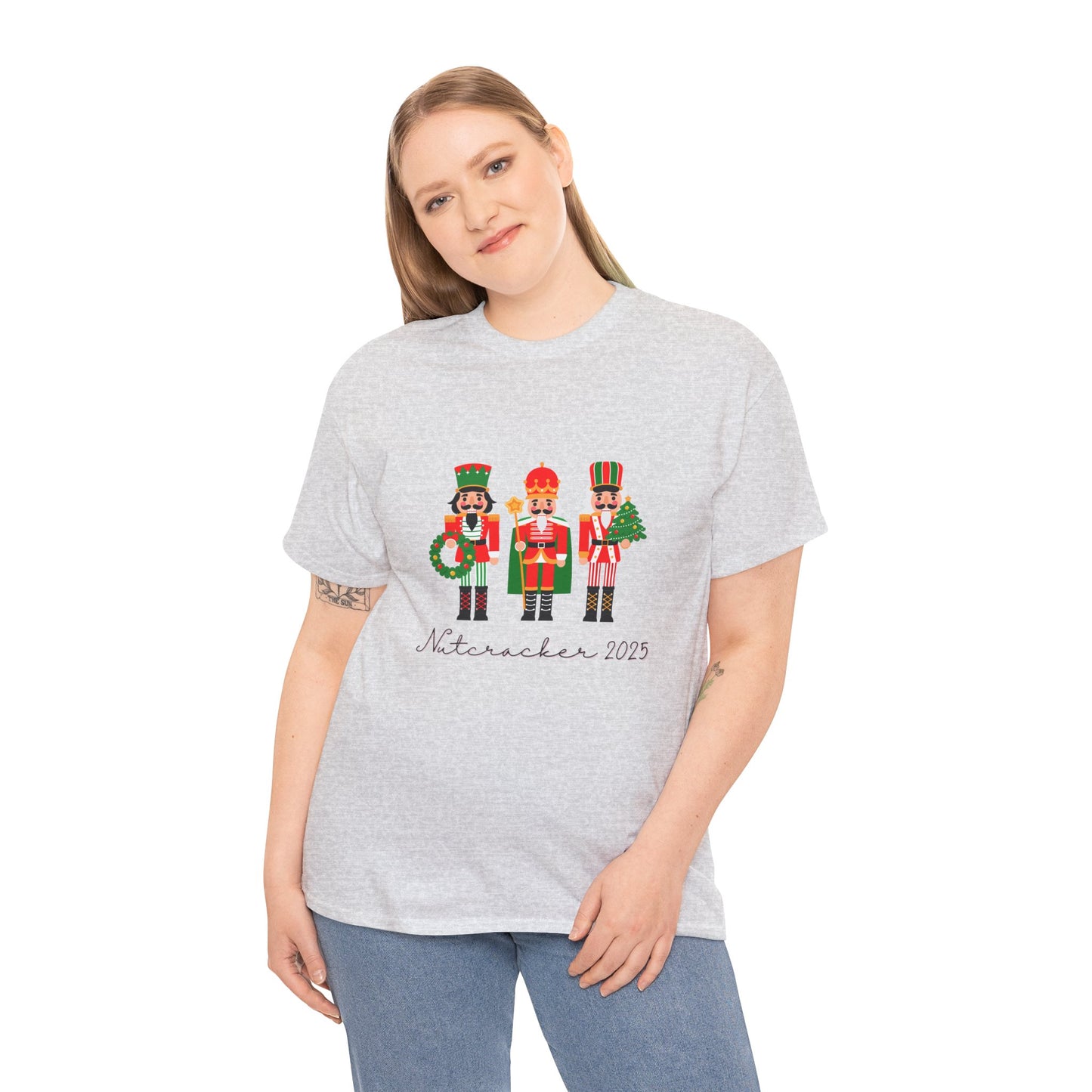 “Nutcracker 2025”  ADULT T-shirt – Unisex Heavy Blend Cotton Tee | Ballet Holiday Dance T-shirt for Dancers