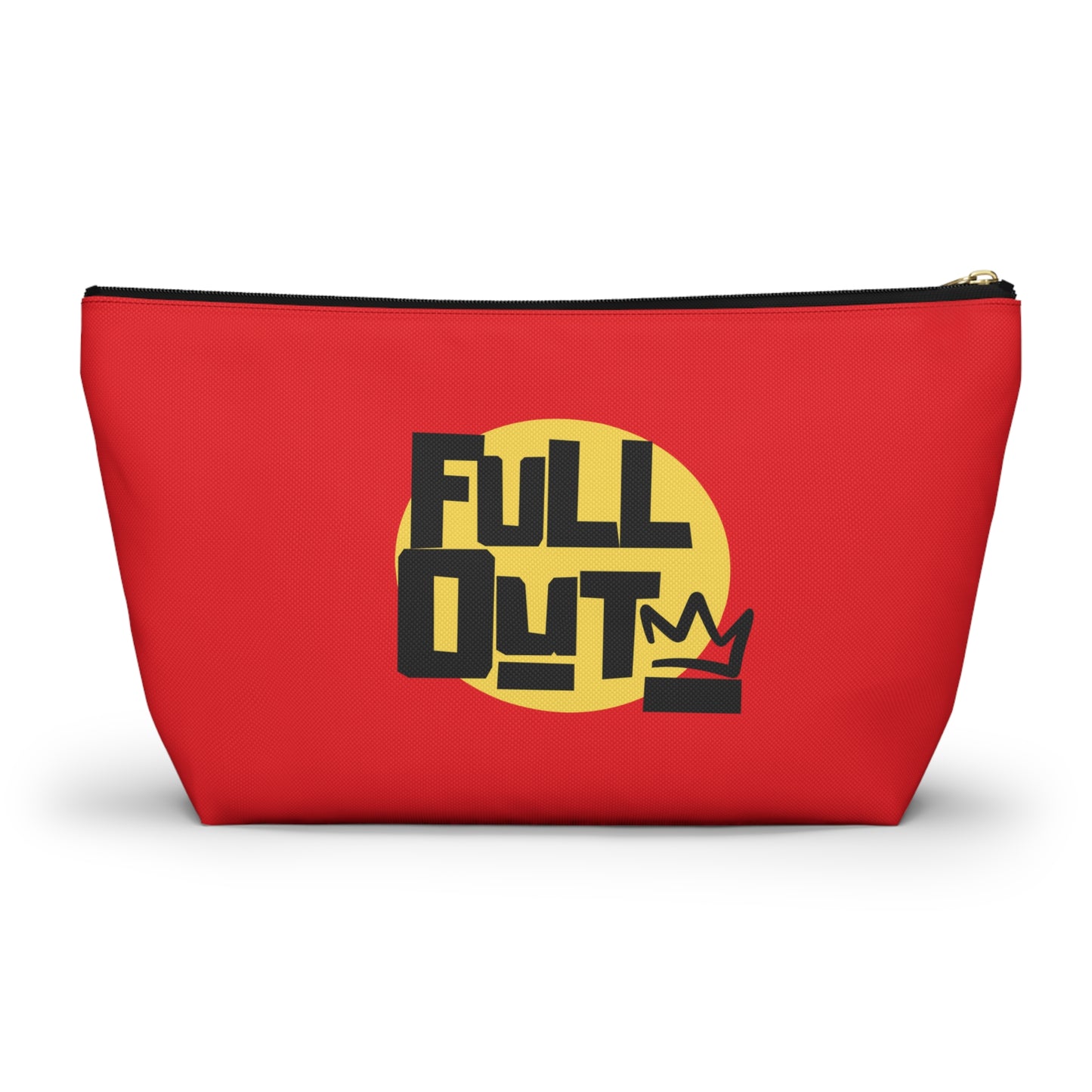"Full Out" Makeup Bag – Streetwear-Inspired Dance Graphic – Bold Dance-Themed Zipper Pouch for Cosmetics, Accessories & Travel Essentials