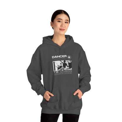 “Dancer” Young Ballet Dancers at the Barre Graphic | Streetwear-Inspired Ballet Hoodie for Dance Enthusiasts - Unisex Heavy Blend™ Hooded Sweatshirt