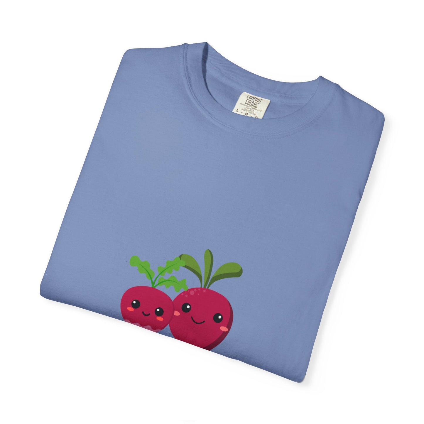 "Turnip the Beet" Unisex Garment-Dyed T-Shirt – Cute Veggie Dance Pun Graphic Tee – Funny Foodie Shirt for Dancers & Music Lovers