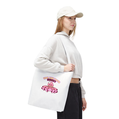 "You Are Tutu Sweet" Kawaii Cupcake Dance Tote Bag – Cute Canvas Bag for Dancers, Dance Moms & Ballet Lovers | Dance Gift Idea