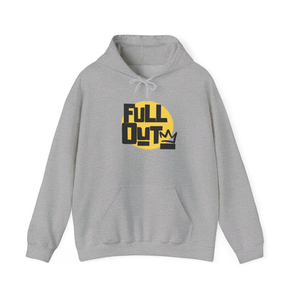 "Full Out" Dance Hoodie – Bold Streetwear-Inspired Unisex Hooded Sweatshirt for Dancers