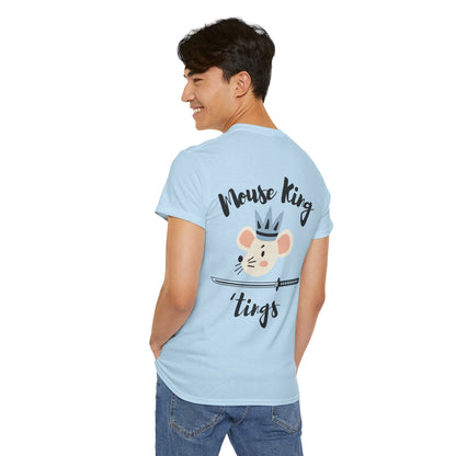 “Mouse King ’Tings” Back Print ADULT T-shirt + “Nutcracker 2025” Front – Unisex Heavy Cotton Tee | Ballet Holiday Dance Apparel