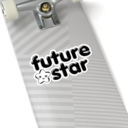 "Future Star" Kiss-Cut Sticker – Cute Dance-Themed Vinyl Sticker for Dancers, Performers, and Ballet Lovers