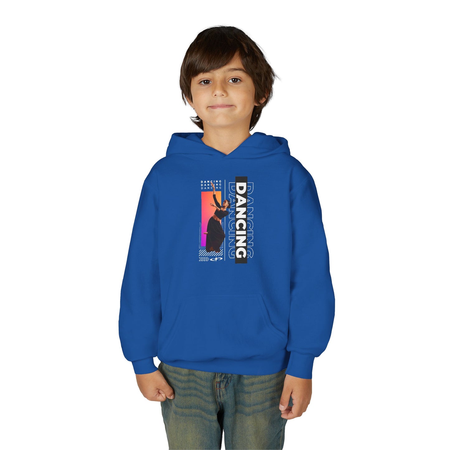 “Dancing” Female Dancer Streetwear Graphic | Unisex Youth Hoodie – Dance Hoodie for Kids & Young Performers