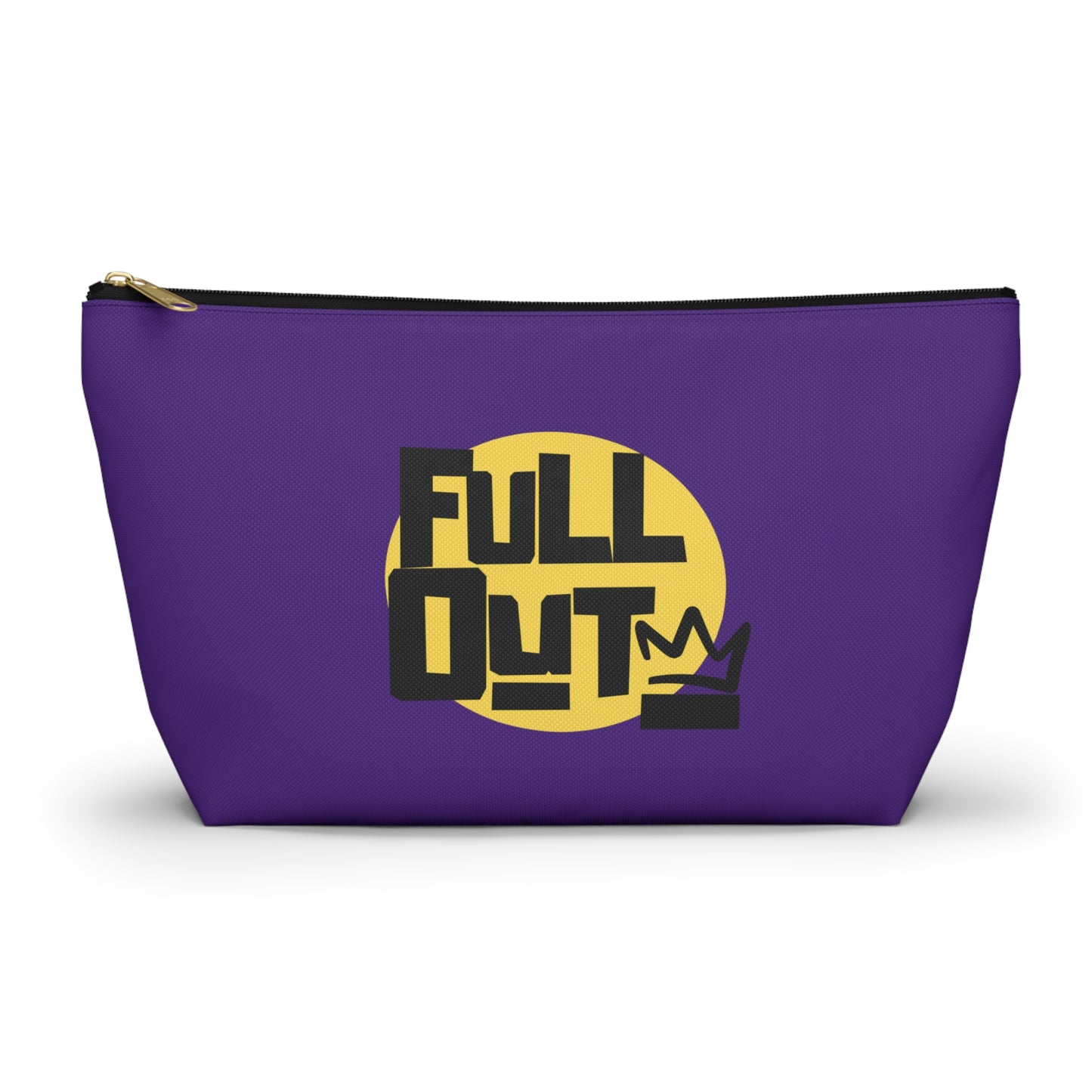"Full Out" Makeup Bag – Streetwear-Inspired Dance Graphic – Bold Dance-Themed Zipper Pouch for Cosmetics, Accessories & Travel Essentials