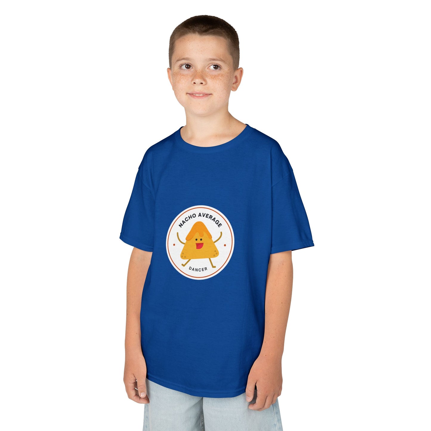 "Nacho Average Dancer" Youth Dance T-Shirt – Cute Nacho Graphic Tee for Kids Who Love to Dance
