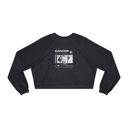 “Dancer” Breakdancer Streetwear Graphic | Hip-Hop Dance Sweatshirt for Dancers & Enthusiasts - Women’s Cropped Sweatshirt