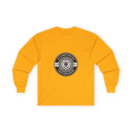 "Jeté Competition Team – Always Keep Dancing" Unisex Long Sleeve Tee – Collegiate-Inspired Dance Team Shirt for Performers, Studios & Spirit Wear