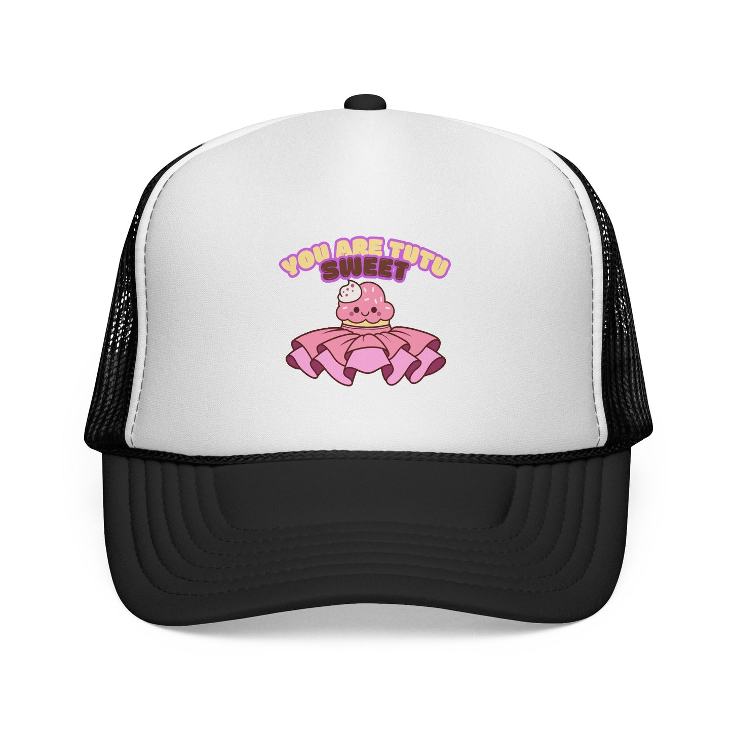 "You Are Tutu Sweet" Capybara Dance Hat – Cute Kawaii Unisex Trucker Hat for Dancers & Ballet Fans