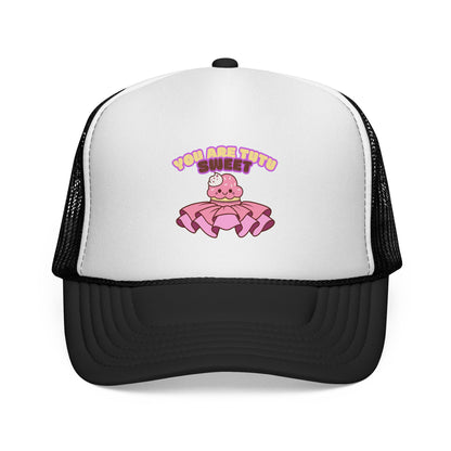 "You Are Tutu Sweet" Capybara Dance Hat – Cute Kawaii Unisex Trucker Hat for Dancers & Ballet Fans