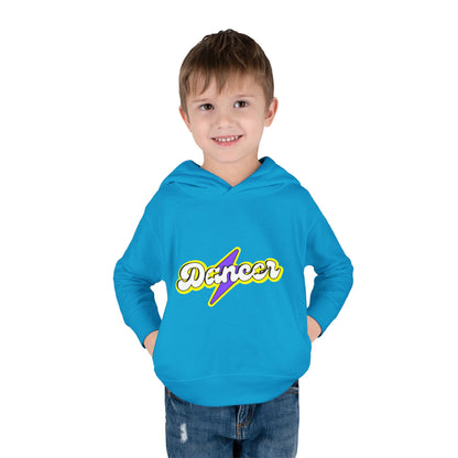 "Dancer" Superhero Toddler Pullover Fleece Hoodie – Cozy Dance-Themed Sweatshirt for Kids