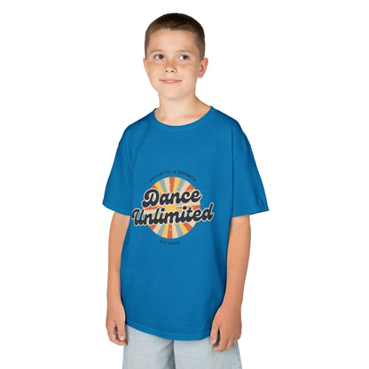 “Dance Unlimited: Potential & Growth” Retro Graphic T-Shirt for Kids – Motivational Dance Shirt - Youth Dance Inspiration Tee