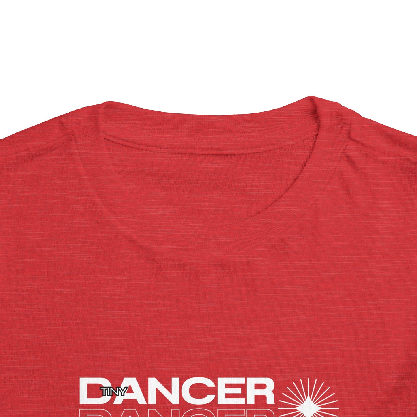 “Tiny Dancer" Toddler Short Sleeve T-Shirt – Streetwear-Inspired Ballet Class Graphic Tee for Kids