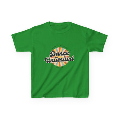 “Dance Unlimited: Potential & Growth” Retro Graphic T-Shirt for Kids – Motivational Dance Shirt - Youth Dance Inspiration Tee