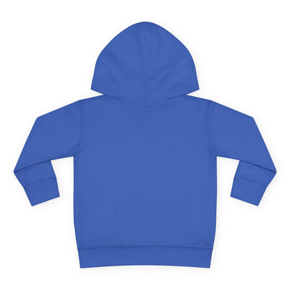 "Dancer Vibes" Toddler Pullover Hoodie – Colorful Dance-Themed Text Graphic Fleece Sweatshirt for Kids