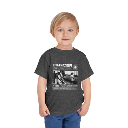 “Tiny Dancer" Toddler Short Sleeve T-Shirt – Streetwear-Inspired Ballet Class Graphic Tee for Kids