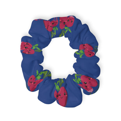 "Turnip the Beet” Scrunchie – Funny Dance Pun Hair Accessory with Cute Pepper Graphic