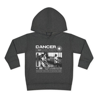 “Dancer” Toddler Pullover Hoodie – Streetwear-Inspired Ballet Class Graphic Sweatshirt for Kids”