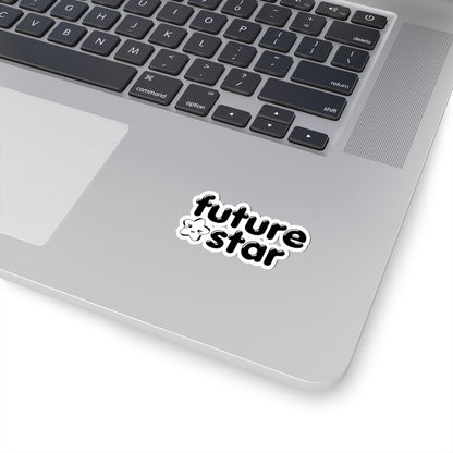 "Future Star" Kiss-Cut Sticker – Cute Dance-Themed Vinyl Sticker for Dancers, Performers, and Ballet Lovers