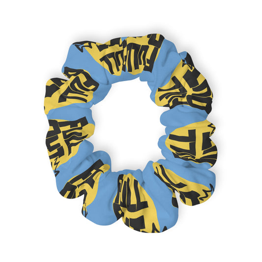 “Full Out” Scrunchie – Bold Streetwear-Inspired Dance Hair Accessory for Performers and Hip-Hop Dancers