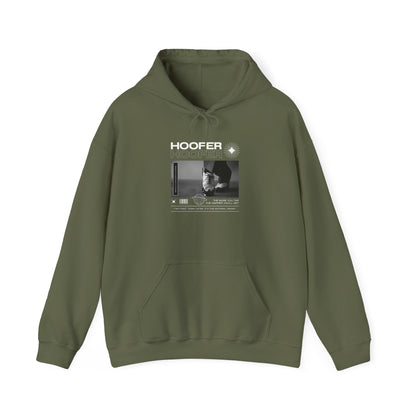 “Hoofer” Tap Dance Text with Streetwear-Style Tap Shoes Graphic – Unisex Heavy Blend™ Hooded Sweatshirt – Cozy Dance Hoodie for Tap Dancers & Dance Enthusiasts