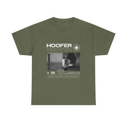 “Hoofer" Tap Dance Unisex Heavy Cotton Tee – Streetwear-Inspired Tap Shoes Graphic T-Shirt for Dancers