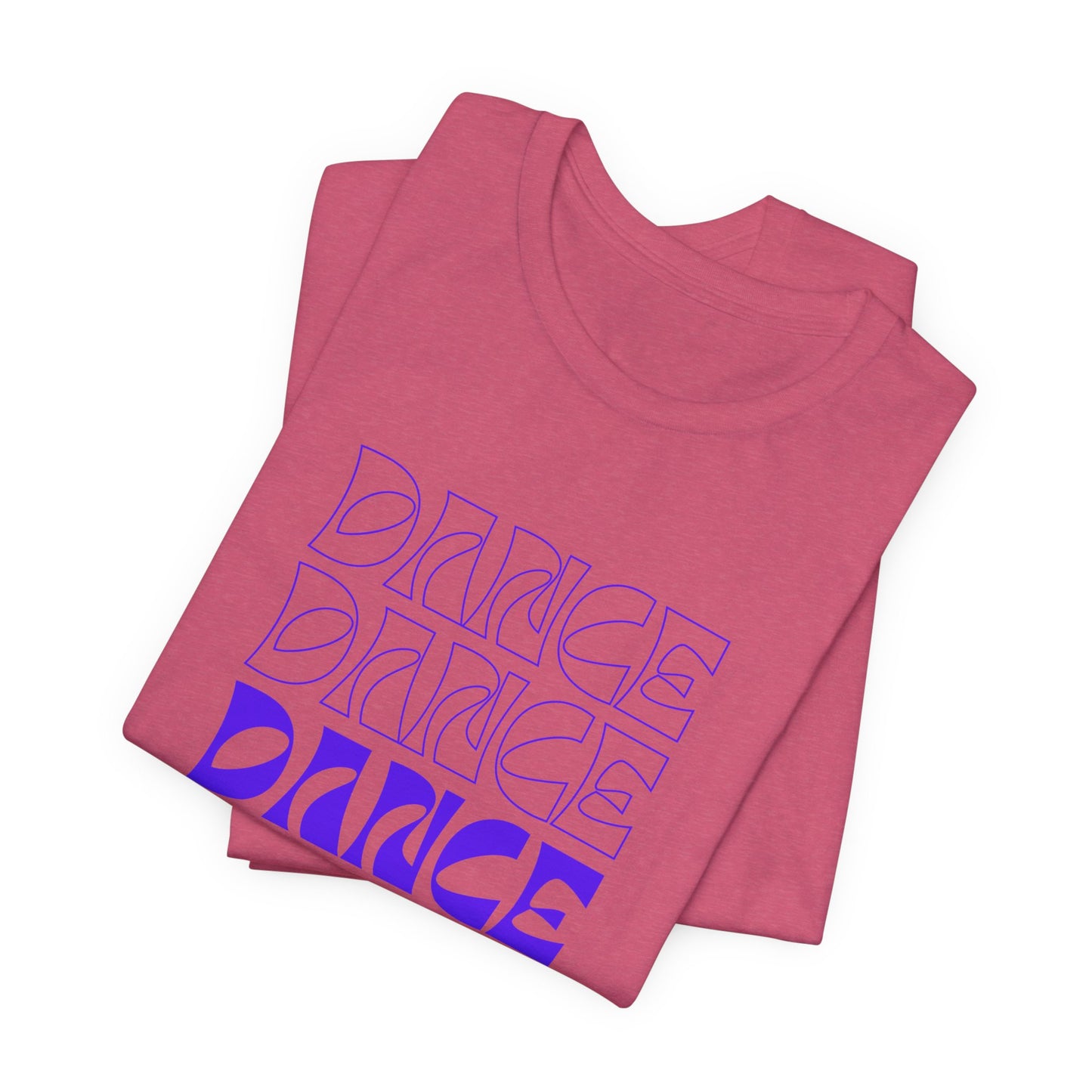 “Dancer - Full Out” T-Shirt – Bold Text Dance Motivation Unisex Garment-Dyed Tee